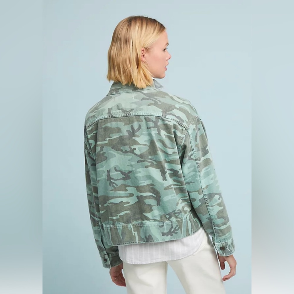 AMO Military Patch Jacket - M - NWT - Picture 2 of 8